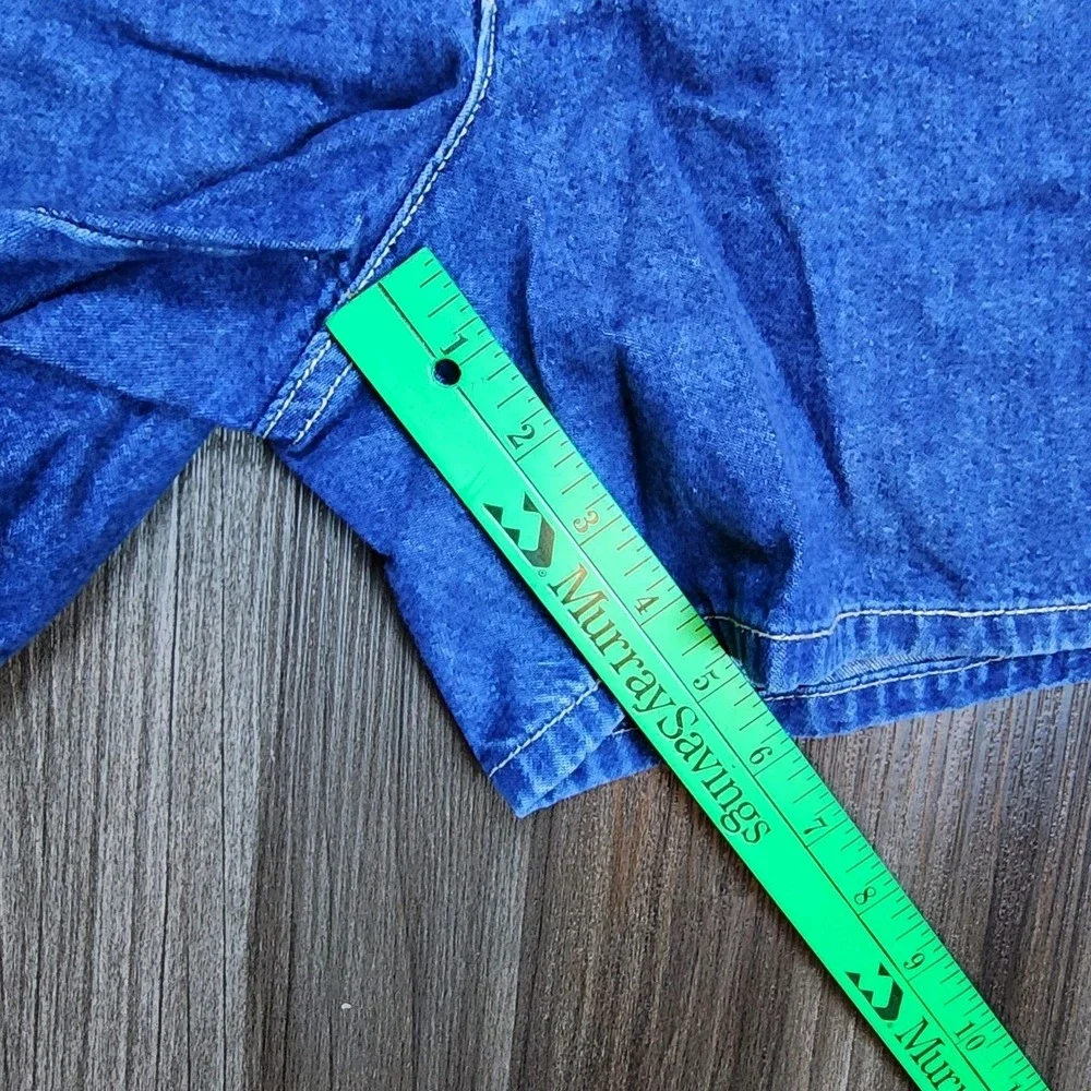 Paris Blues Originals Women's Size S Denim Cargo Shorts Blue Y2K 90s